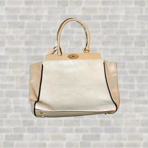 Vintage Boots ‘N Bags Beige Leather Purse